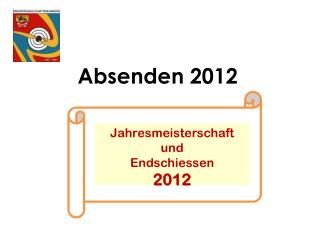 Absenden 2012