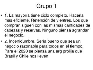 Grupo 1