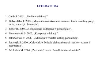 LITERATURA