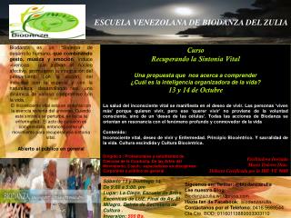 Curso Recuperando la Sintonía Vital Una propuesta que nos acerca a comprender