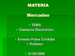 MATERIA Mercadeo