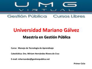 Universidad Mariano Gálvez