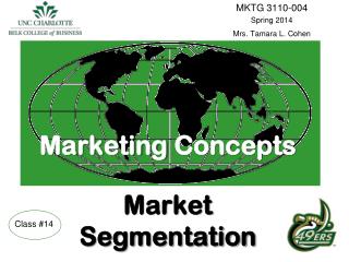 Marketing Concepts Market Segmentation