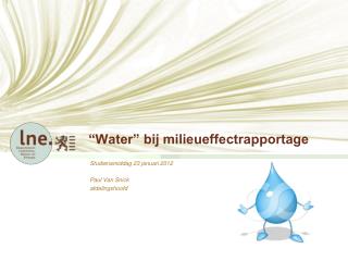 “Water” bij milieueffectrapportage