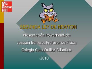 SEGUNDA LEY DE NEWTON