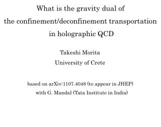 based on arXiv:1107.4048 (to appear in JHEP) with G. Mandal (Tata Institute in India)