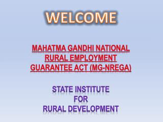WELCOME