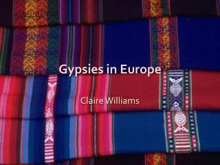 Gypsies in Europe