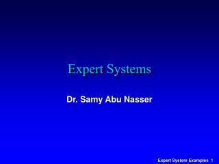 Expert Systems