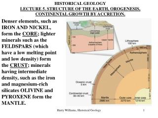 HISTORICAL GEOLOGY
