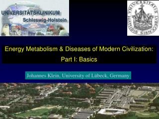 Energy Metabolism &amp; Diseases of Modern Civilization: Part I: Basics