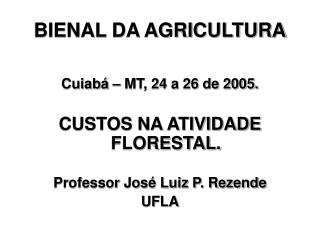 BIENAL DA AGRICULTURA