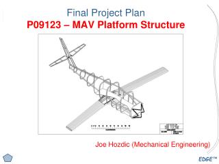 Final Project Plan P09123 – MAV Platform Structure
