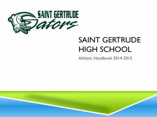 Saint Gertrude High School