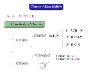 Chapter 4 Alkyl Halides