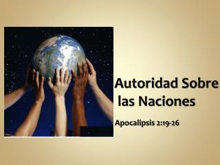 Autoridad Sobre las Naciones