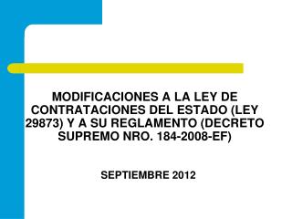 SEPTIEMBRE 2012