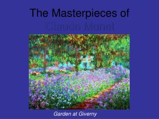 Garden at Giverny