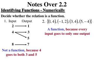 Notes Over 2.2