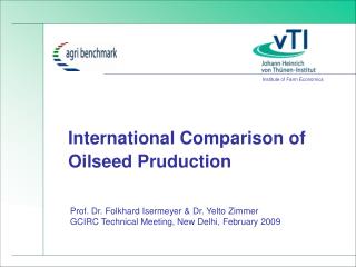 International Comparison of Oilseed Pruduction