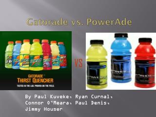 Gatorade vs. PowerAde