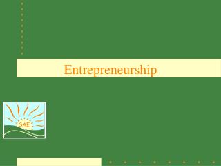 Entrepreneurship