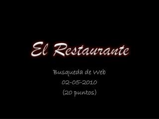 El Restaurante