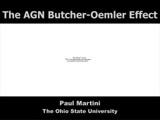 The AGN Butcher-Oemler Effect