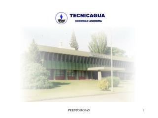 Cuenca: Neuquina Submendocina Provincia: Mendoza Empresa Operadora : Tecnicagua S.A.