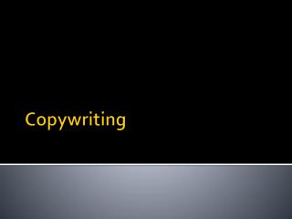 Copywriting