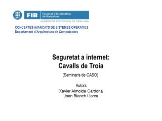 Seguretat a internet: Cavalls de Troia