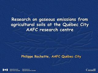 Philippe Rochette, AAFC Québec City