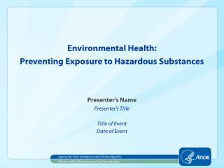 Environmental Health: