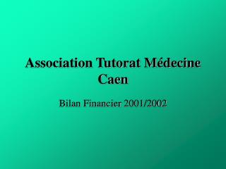 Association Tutorat Médecine Caen