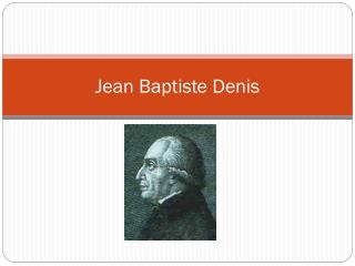 Jean Baptiste Denis