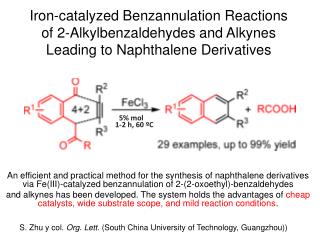 S. Zhu y col. Org. Lett. (South China University of Technology, Guangzhou))