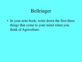 Bellringer