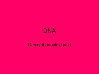 DNA