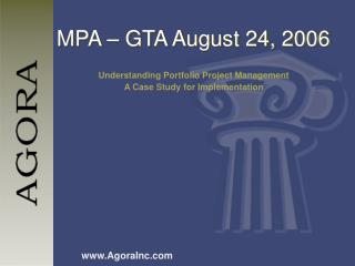 MPA – GTA August 24, 2006