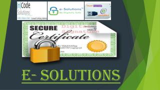 Digital Signature Certificate in Delhi