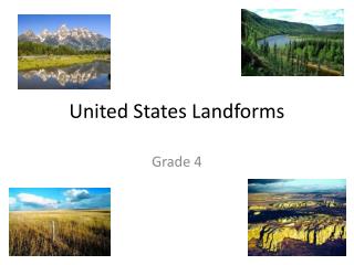 United States Landforms