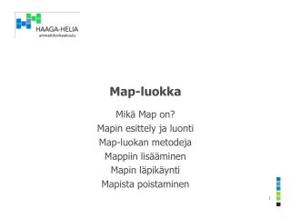 Map -luokka