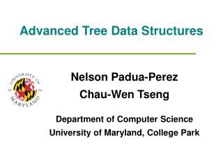 Advanced Tree Data Structures