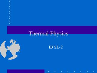 Thermal Physics