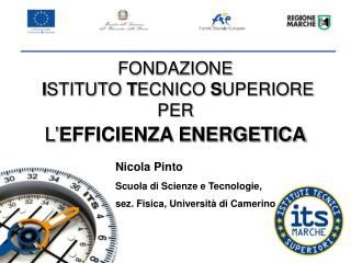 FONDAZIONE I STITUTO T ECNICO S UPERIORE PER