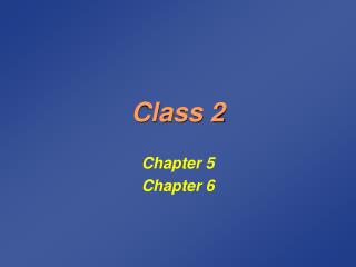 Class 2