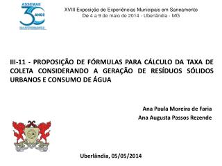 Uberlândia, 05/05/2014