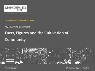 Facts, Figures and the Cultivation of Community