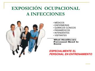 EXPOSICIÓN OCUPACIONAL A INFECCIONES