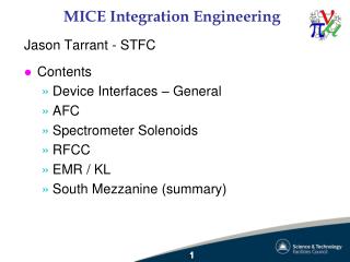 MICE Integration Engineering